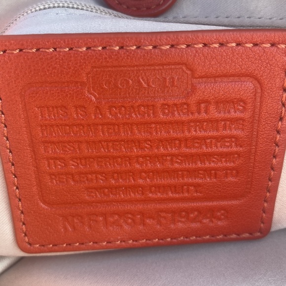 Coach Leather Handbag with Dust Cover - Picture 5 of 12